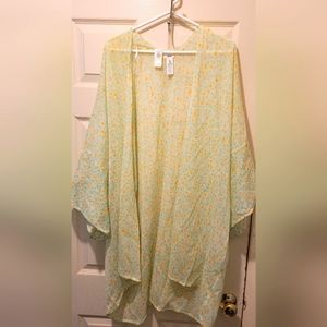 Aerie Poncho multicolored 0/S oversize